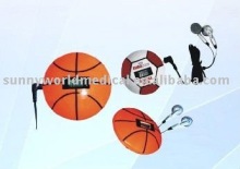Basketball Pedometer with Radio