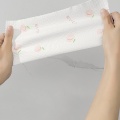 Rolled disposable rag absorbent cleaning cloth