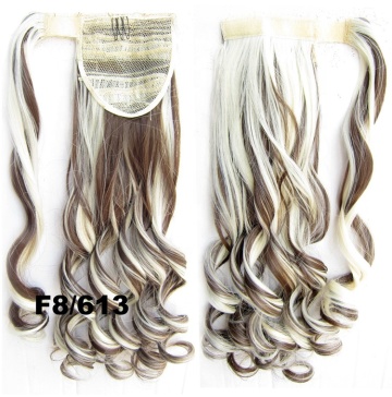 AIshili Fashion Korean Ponytails female paste type big wave Ponytails piece manufacturer direct selling