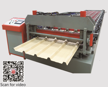 IBR-Trapezoid roof sheet roll forming machine