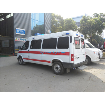Ambulância clínica médica de trânsito da UTI LHD