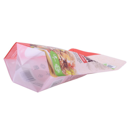 Resirkulerbar stand up pouch plast for rismat