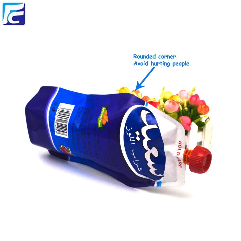Flüssigkeit Stand Up Pouch mit Ausguss Liquid Stand Up Pouch with Spout