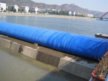 River dam construction rubber dam inflatable rubber dam