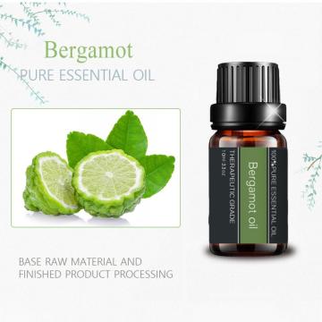 Aceite esencial de bergamota orgánico natural al por mayor para masajes