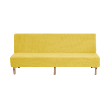 All-Inclusive Elastic Sofa Cover for Armless Sofa Beds