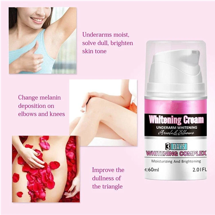 OEM Natural Underarm Whitening Cream Lightening & Brightening Body Cream