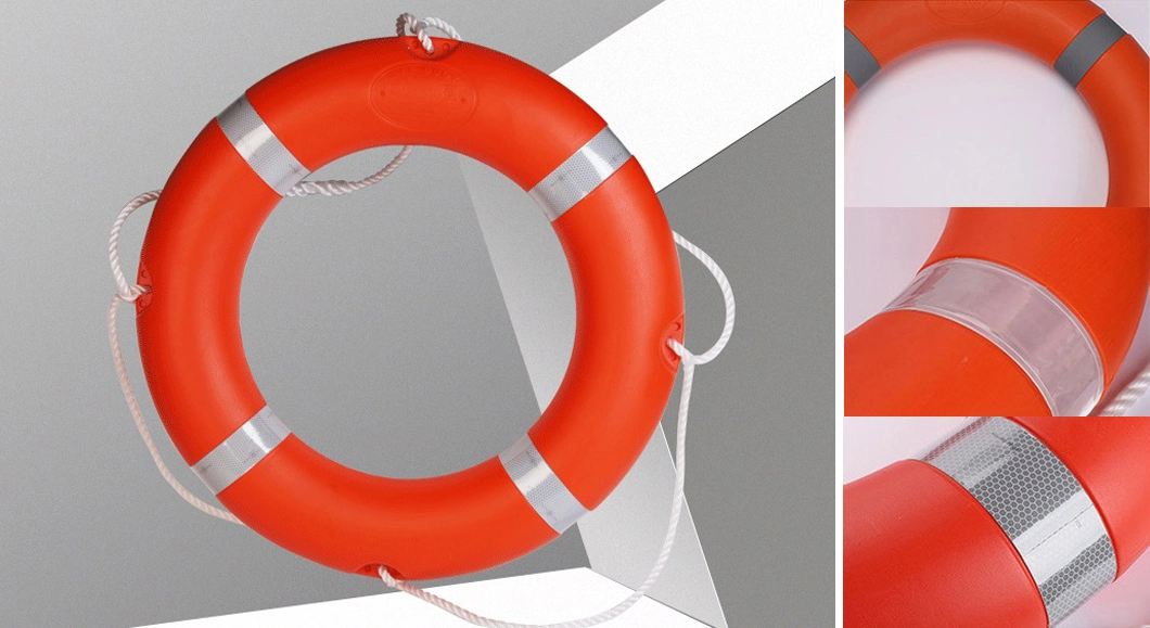 Solas Marine Lifesaving Appliance Safety Orange PE PE Rigid Life Life Ring Buoy