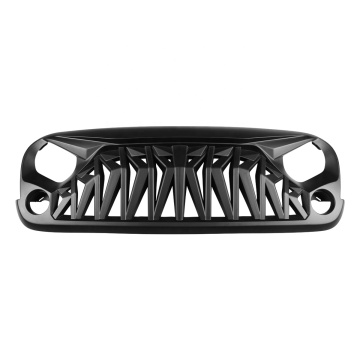 Shark Grille For Jeep Wrangler JK JKU 2007-2018