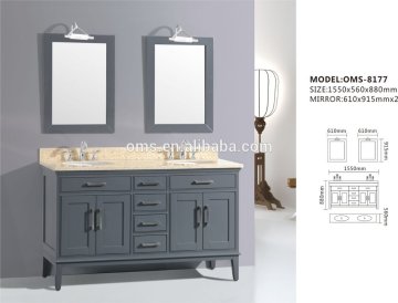 undermount double sink bath vanity