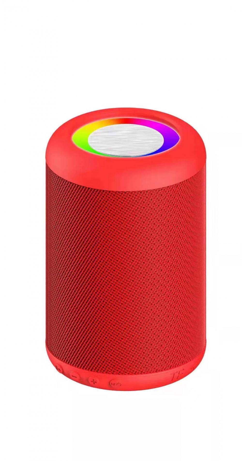 Plastic Bluetooth 5.0 wireless speaker with led lights