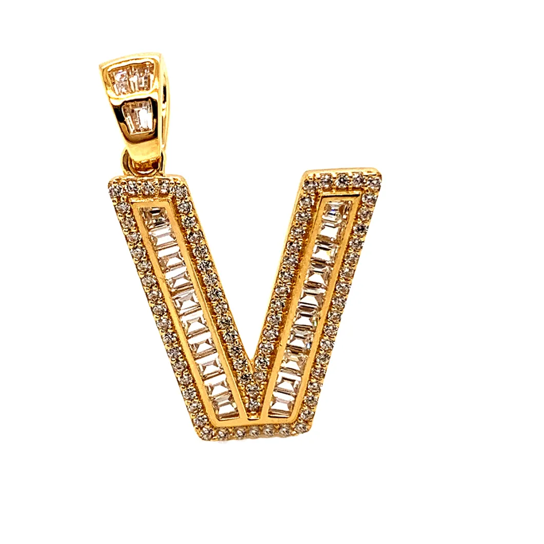 10K 14K 18K Gold Creative Gift/Letter Jewelry/Fashion Pendant