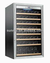 190L compressor wood wine cellar
