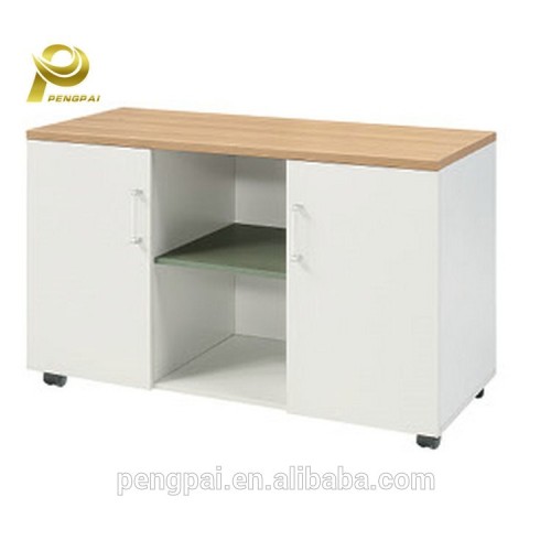 wholesale white office furniture storage cabinet with castor