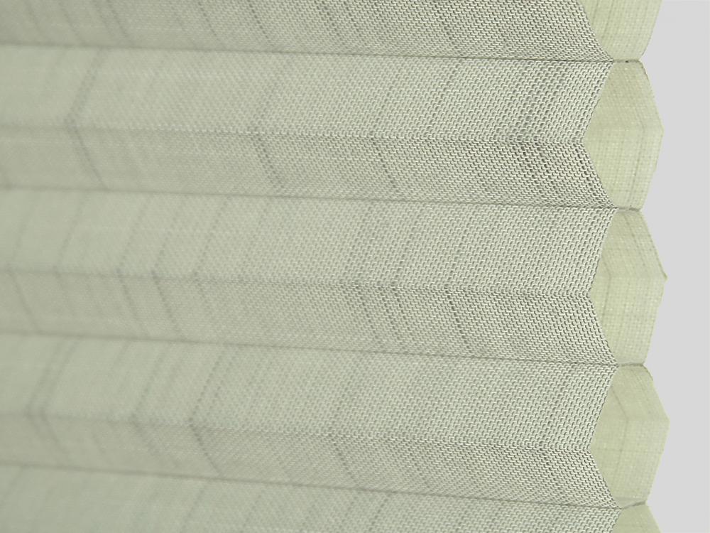 Polyester brede blindster cellulære nuancer plisserede persienner