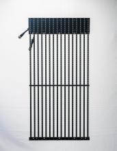 LED Mesh media facade