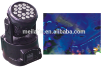 Low price Led moving head light 18pcs*1w/3w led moving head light