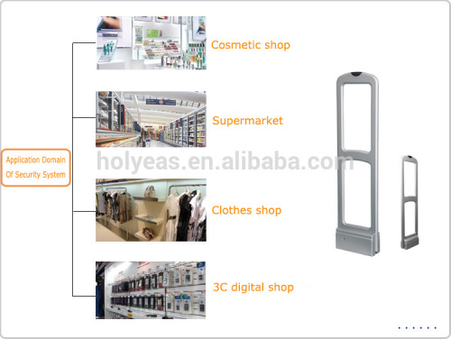 EAS system/ eas no false alarming ABS antenna security anti theft gate