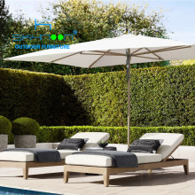 Hot Sale Outdoor Teak Wood Sunbed Lounge for Patio and Poolside