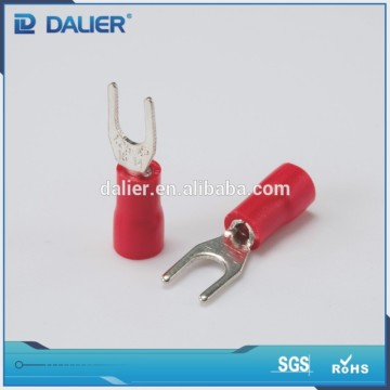 22-16 AWG high quality spade terminal, brass battery terminals,vinyl locking spade terminal