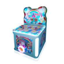 Whack-a-Mole Coin-Operated Game Machine: Threeplus Color Ball, Frog Jump Redemption Arcade Device