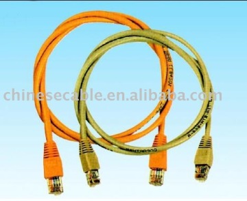 High Quality HDPE Insulation 24 AWG Male to Male UTP Cat6 Patch Cable