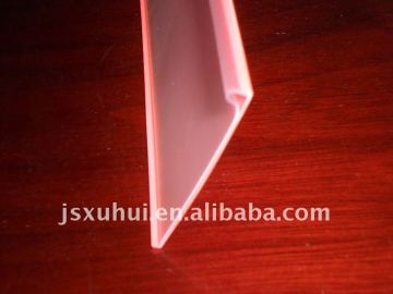 Plastic PVC Extrusion Data Strip