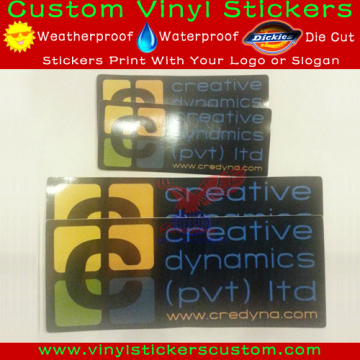 Water Resistant Label Sticker