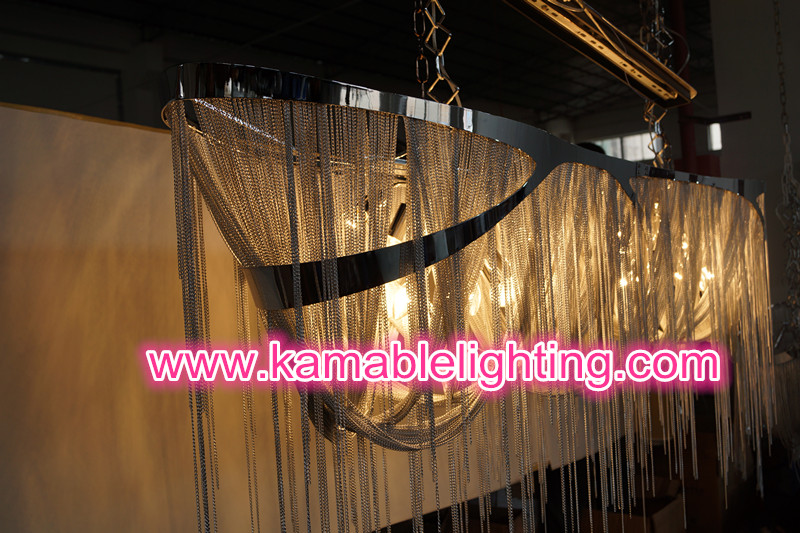 Hot Popular Modern Hotel Chain Chandelier Lamp (ka115)