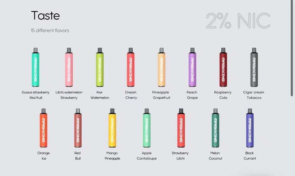 Maskking High GTS 2500 Puff Maskking High GTS 2500 Puffs