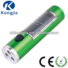 Rechargeable Mini Aluminium Keychain Solar Flashlight