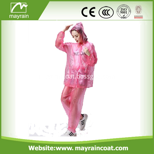 Outdoor Activity PVC Rain Suit