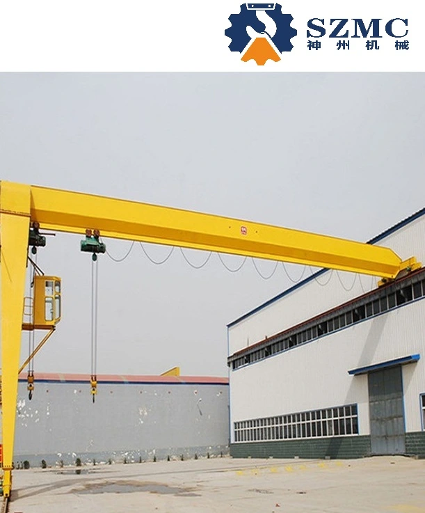 Semi Gantry Crane 10ton with Cranes Part Price