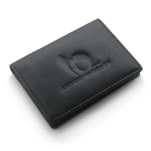 black card holder PU material
