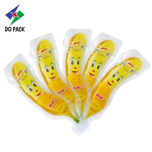 Flexible packaging bottle shape pouch