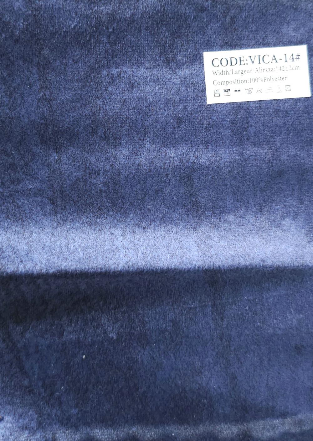 Blue Printing Sofa Fabric