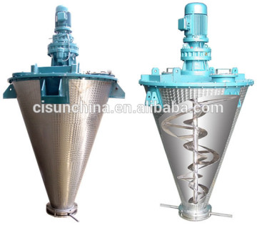 vertical conical double screw mixing machine