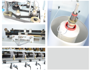 TS20D air piecing short fiber TFO twister