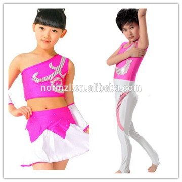 high quality children cheer dance costumes