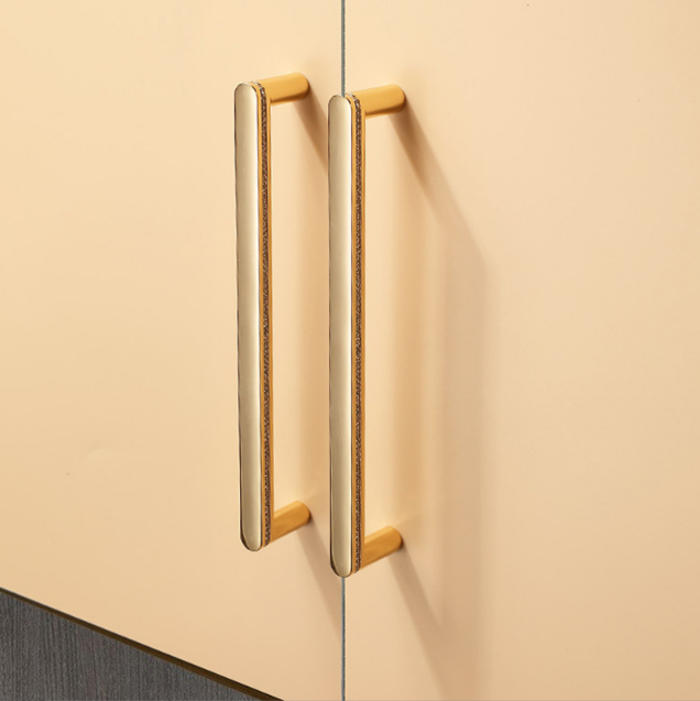altın gardırop dolap donanımı gold wardrobe cabinet hardware