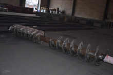 Chromium Carbide Hardfacing Auger Screw