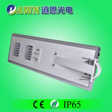 40W excellent motion sensor integrated all in one solar led street light takraw ball