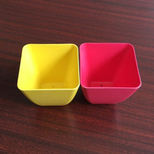 Anhui wholesale bamboo fiber square flower pot