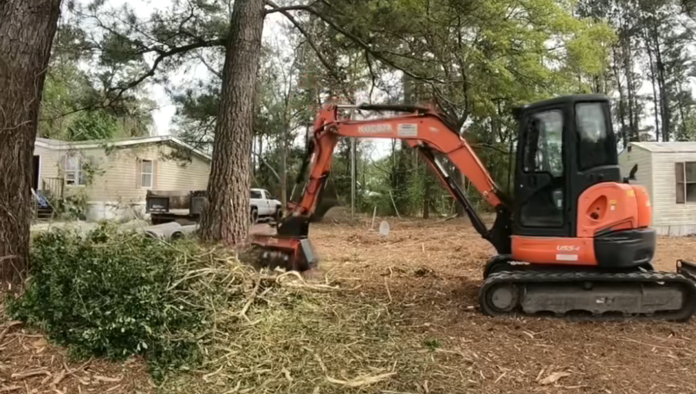 Hydraulic Excavator Forestry Mulcher High Efficiency Wood Chipper Shredder Mulcher Crusher