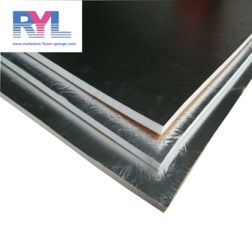 Noise Reduction Acoustic Melamine Foam Panels Composite Aluminum foil