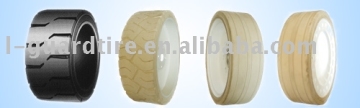 Press-on-band tyre ( solid tire )