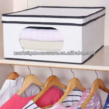 Cotton Canvas Closet Storage Chest