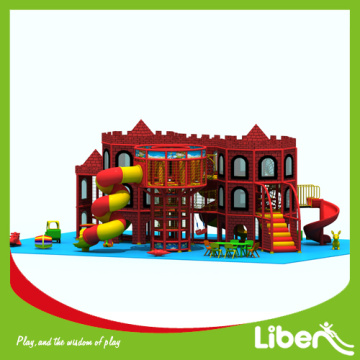 Natural children indoor playground equipment