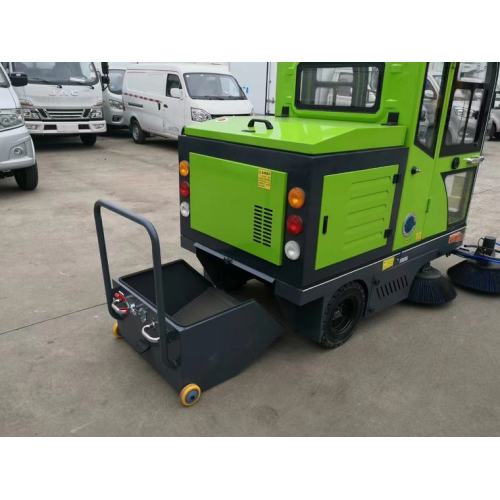 New Energy Industrial Driving Sweeper Sweeper totalmente cerrada