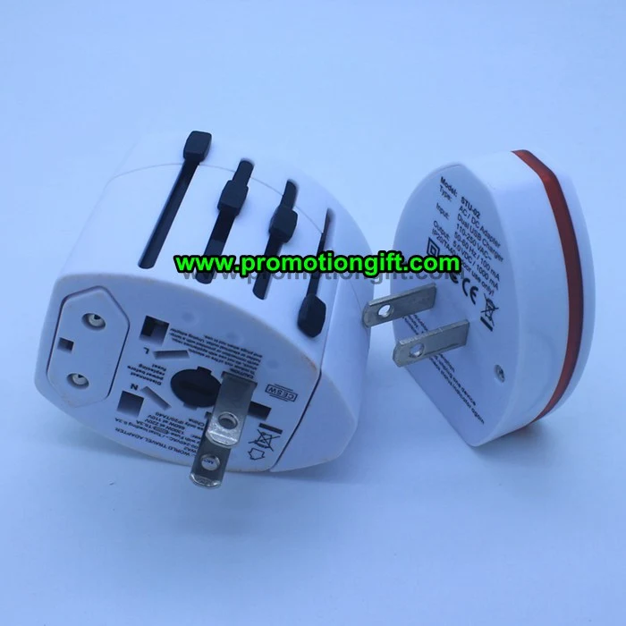 Universal Travel Adapter with USB Port